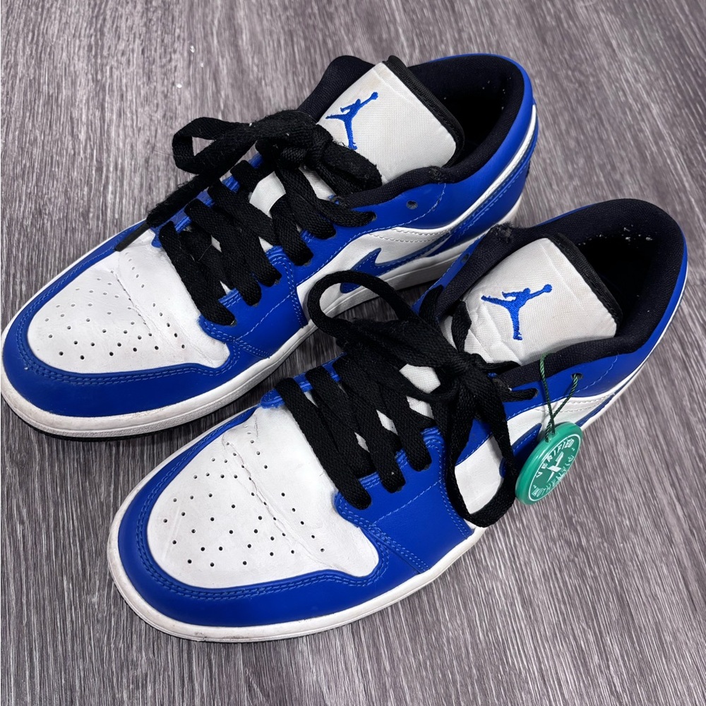 Royal Blue jordan low Sneakers